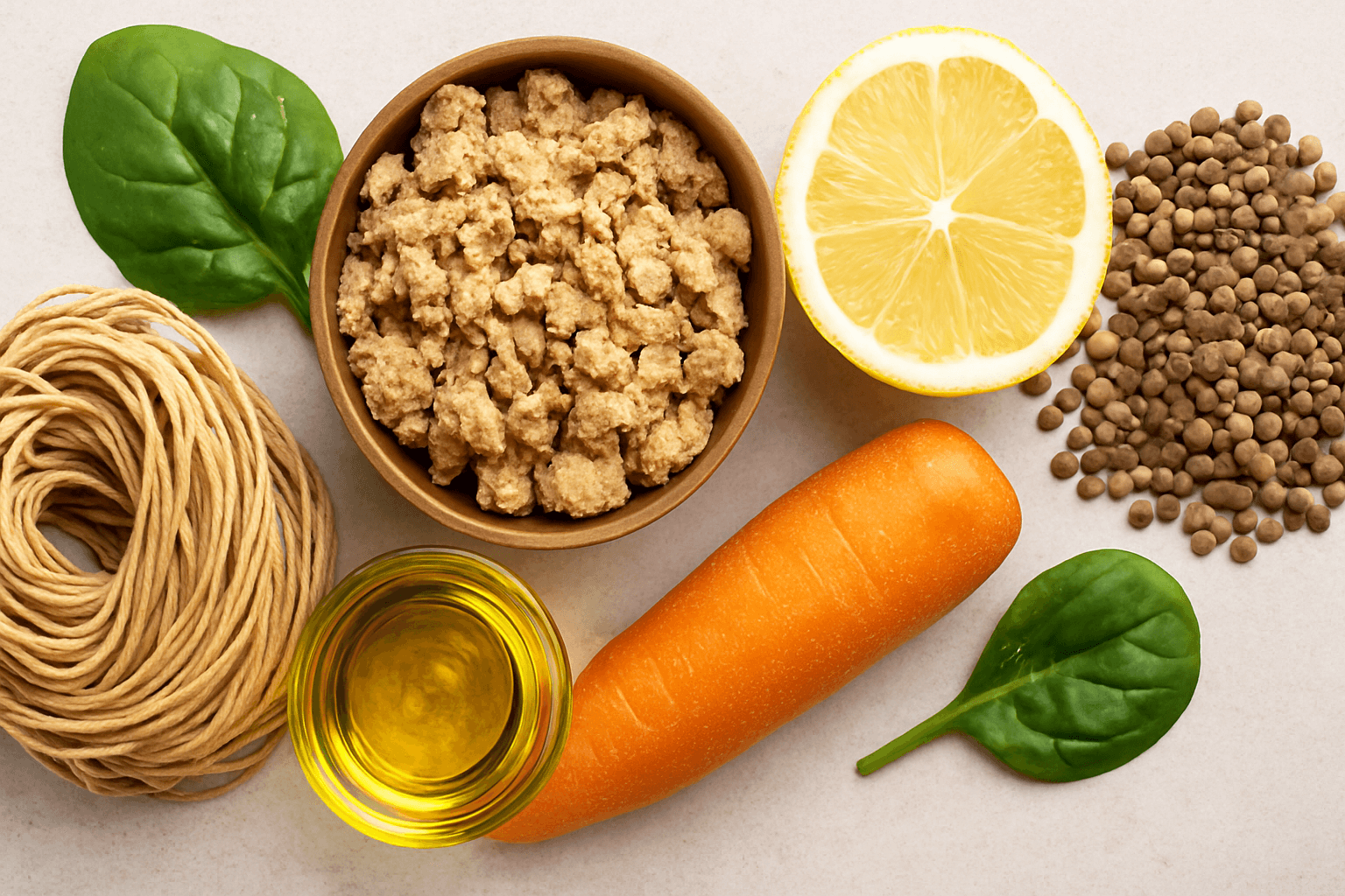 Clean Label Instant Noodles Carrot Vegetables