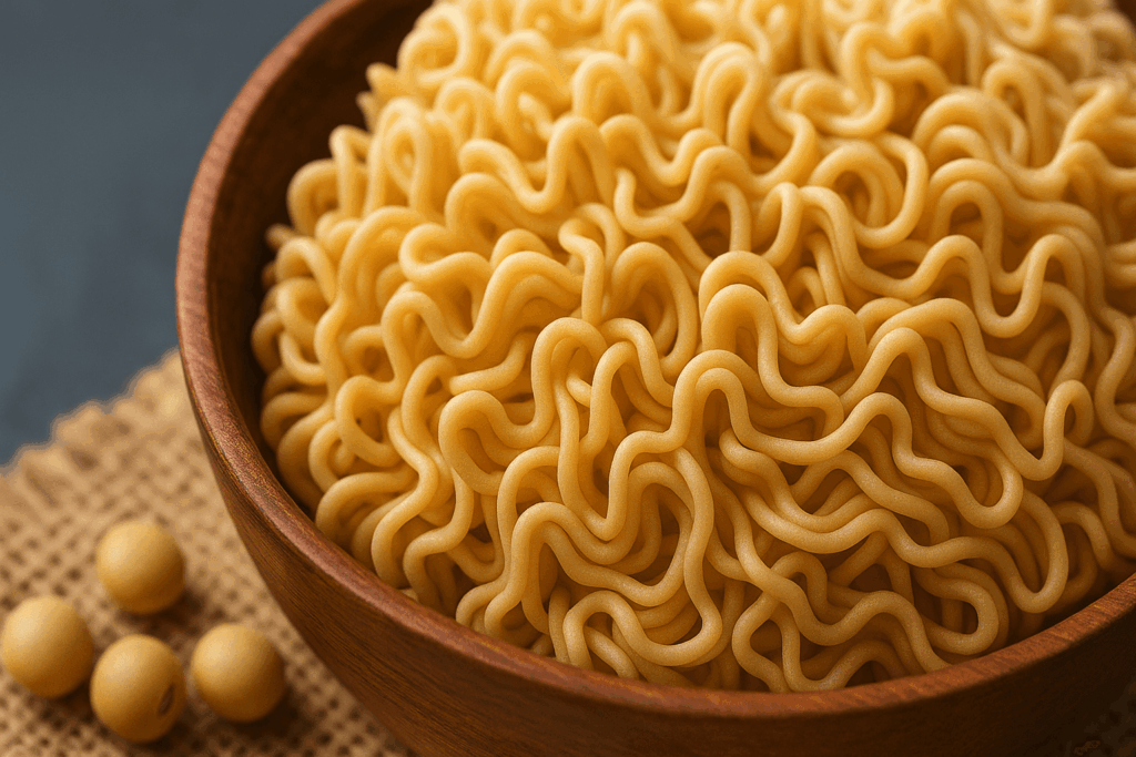 Creating high-protein instant noodles for the health conscious market