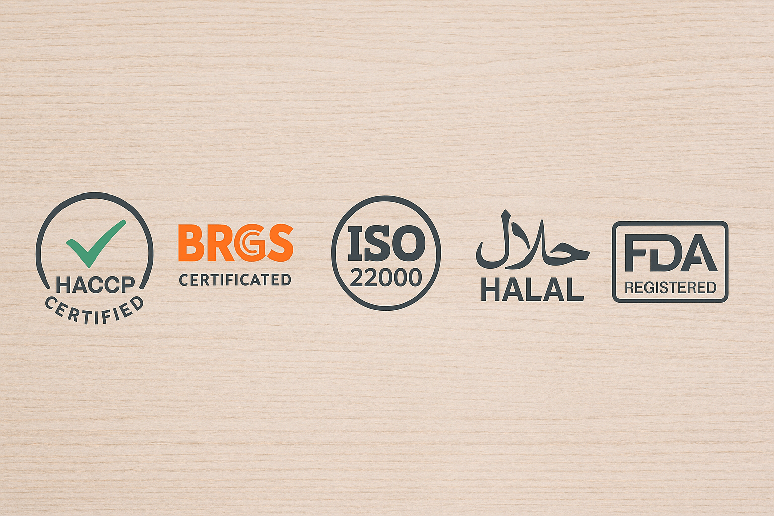 Top 5 Certifications Buyers Expect from Export-Ready Food Products
