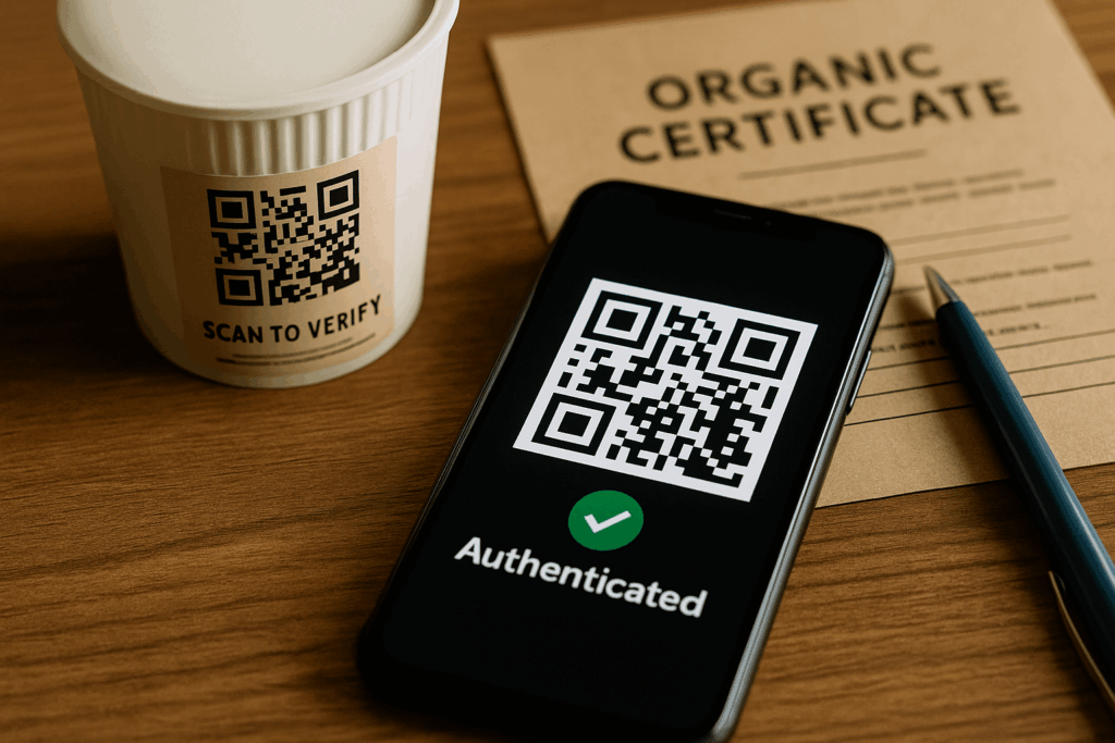 QR Code Product Authentication for Food Brands | Kimdee
